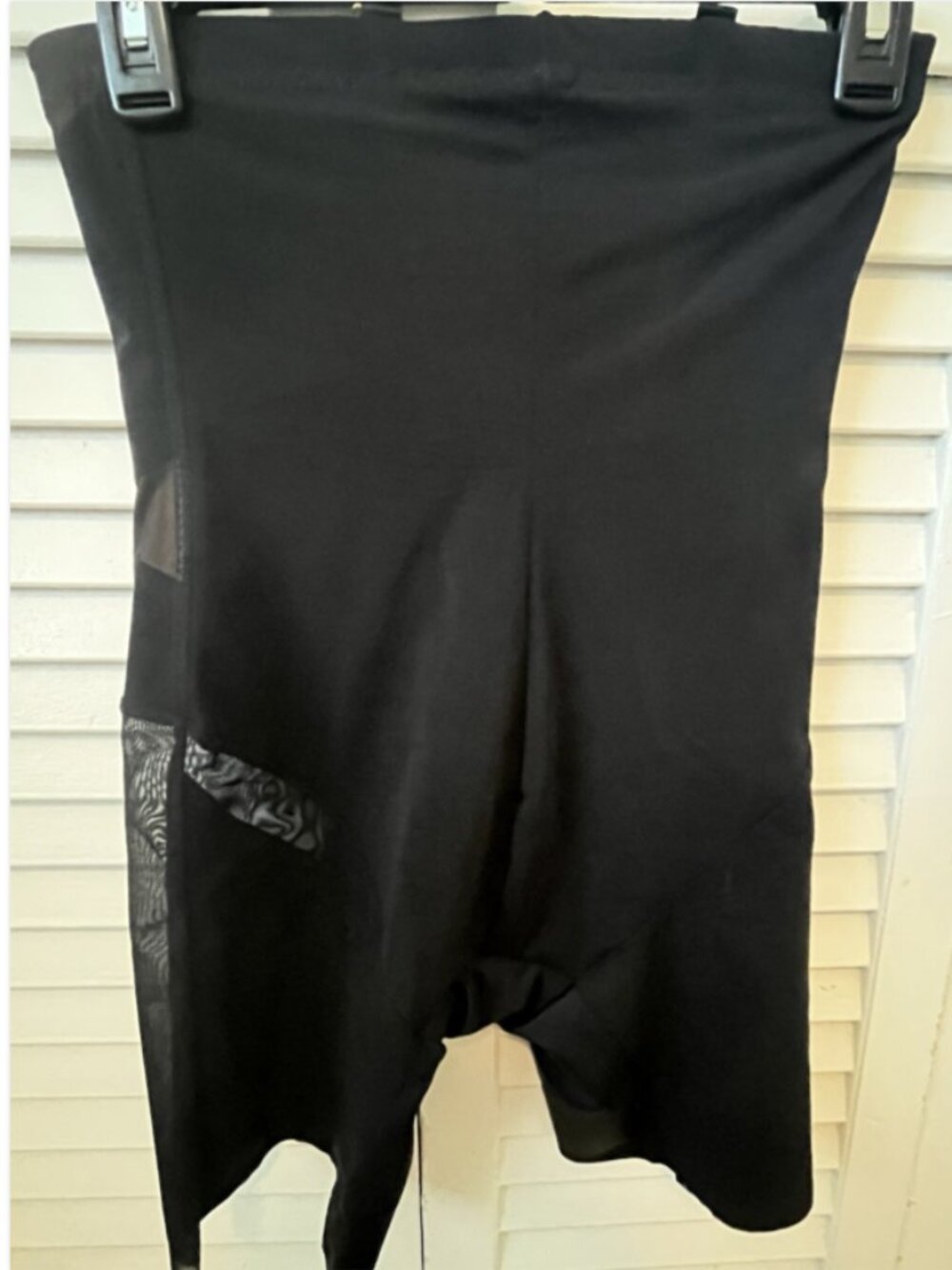 Honeylove SuperPower Short Black Shapewear Mid Thigh NWT Size M